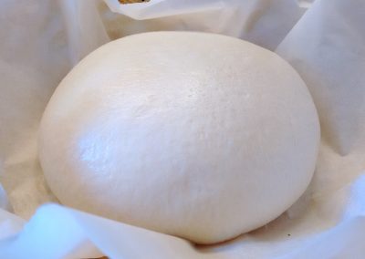 Sourdough boule proofing